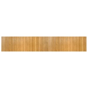 vidaXL Tapis rectangulaire naturel 70x400 cm bambou