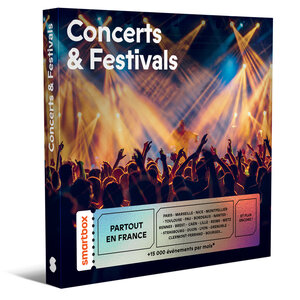 SMARTBOX - Coffret Cadeau Concerts & Festivals - Sport & Aventure
