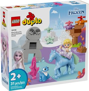 LEGO DUPLO - Aventure dans la Forêt Enchantée avec Elsa et Bruni - 10418