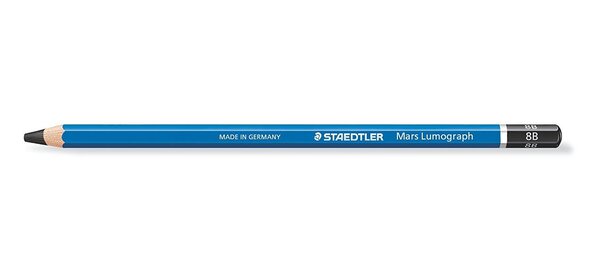 Crayon Papier Mars Lumograph 100 Mine 2 mm Bleu 7B STAEDTLER
