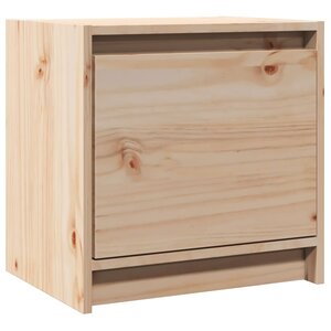 vidaXL Table de chevet 40x30 5x40 cm bois de pin massif
