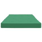 vidaXL Coussins de chaise longue lot de 2 vert tissu oxford