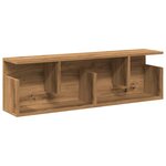 vidaXL Armoire murale 100x20x30 cm chêne artisanal bois d'ingénierie