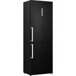 Hisense rb400n4afd - réfrigérateur congélateur bas - 322l (222l+100l) - foid ventilé - l59.5 x h188.2 - black inox