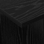 vidaXL Meuble TV Chêne noir 50 x 35 x 45 cm Bois d'ingénierie