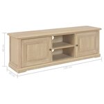 Vidaxl meuble tv 120 x 30 x 40 cm bois