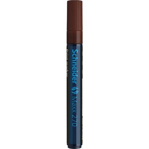 Marqueur peinture Maxx 270 brun x 10 SCHNEIDER