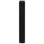 vidaXL Pieds de table basse en V 2 pièces Noir 38 x (42-43 3) cm Acier