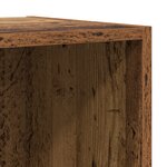 vidaXL Ensemble meuble TV 4 Pièces Vieux bois 37 x 37 x 142.5 cm