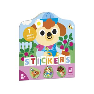 Cahier de stickers - Le jardin