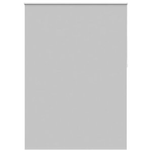 vidaXL Store enrouleur occultant 144 4 x 230 cm largeur du tissu 140 cm gris