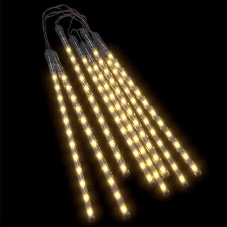 vidaXL Guirlandes lumineuses 8 Pièces 30 cm 192 LED blanc chaud