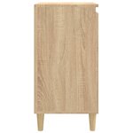vidaXL Table de chevet chêne sonoma 40x35x70 cm bois d'ingénierie