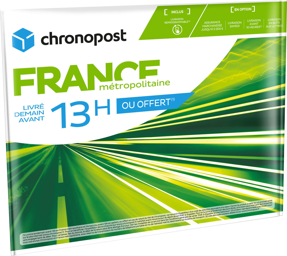 Enveloppe Chronopost 1kg La Poste