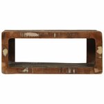vidaXL Meuble TV 60 x 30 x 25 cm Bois massif de récupération