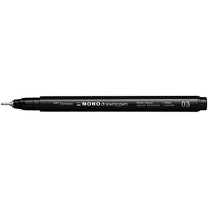 Feutre fin MONO drawing pen  largeur de tracé 03 x 4 TOMBOW