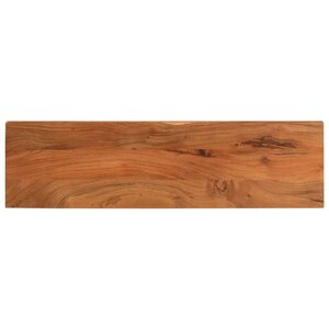 vidaXL Dessus de table 110x40x2 5cm rectangulaire bois massif d'acacia