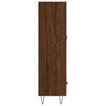 vidaXL Buffet haut chêne marron 69 5x31x115 cm bois d'ingénierie
