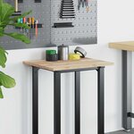 vidaXL Dessus de bureau non traité 80x50x2 cm bois d'acacia massif