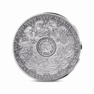 Plafonds du Palais Garnier Monnaie de 50€ 5oz Argent BE