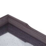 vidaXL Table à plantes avec étagères gris 78x38x82 5 cm bois de sapin