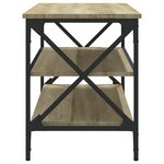 vidaXL Meuble TV Chêne sonoma 100x40x50 cm Bois d'ingénierie