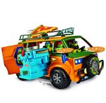 Tortues ninja - camion pizza de combats des tortues ninja