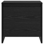 vidaXL Cabinet de chevet Chêne noir 45 x 34 x 44 5 cm