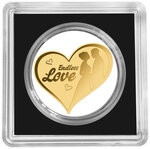 Monnaie en or 3000 francs g 0.031 (1/1000 oz) millésime 2023 endless love 1/1000