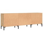 vidaXL Meuble TV chêne artisanal 150x30x50 cm bois d'ingénierie