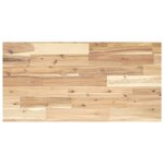 vidaXL Étagères flottantes 2 Pièces 100x40x2 cm acacia massif non traité