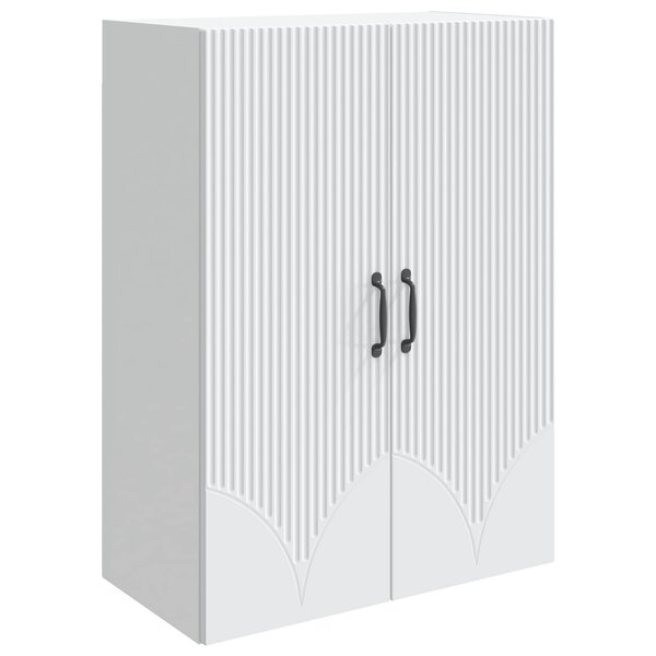 vidaXL Armoire Murale Blanc 66 x 34 5 x 90 cm Bois d'ingénierie