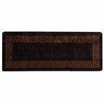 vidaXL Coureur de Tapis MARSA Noir 100 x 250 cm Polyester et PVC