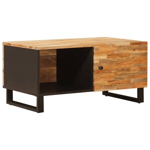 vidaXL Table basse Marron 80 x 50 x 40 cm Bois de mangue massif