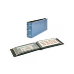 Album Firmo L pour ranger 108 billets de banque  lettres  photos. Couleur - Bleu