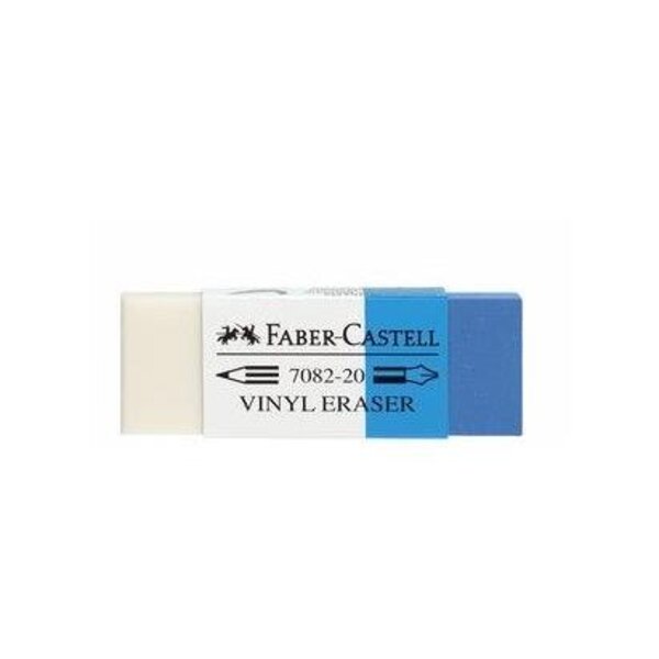 Double gomme en matière plastique 7082-20 à l'unité FABER-CASTELL