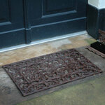 Paillasson en fonte antique 46 x 71.5 cm