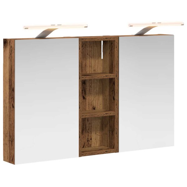 vidaXL Ensemble de Meubles de Salle de Bain 3 Pièces 80 x 10 5 x 50 cm