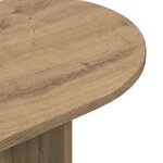 vidaXL Table console Chêne artisanal 100 x 39 5 x 75 cm