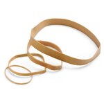 Bracelet élastique caoutchouc raja 2x80 mm (lot de 3700) (lot de 2)