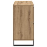 vidaXL Buffet 3 Pièces Chêne artisanal 60 x 35 x 70 cm