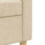 vidaXL Ensemble de canapés 4 Pièces repose-pied et coussins décoratifs