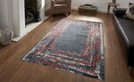 Tapis d'intérieur RING 80 x 150 cm - Rouge