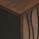 vidaXL Meubles et étagères de rangement pour médias Marron