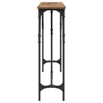 vidaXL Table console Bois Ancien 140 x 23 x 75 cm