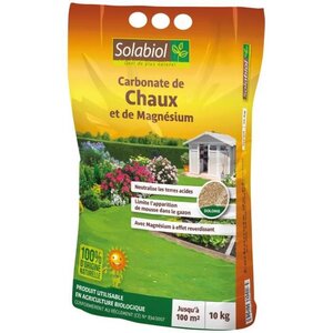 SOLABIOL SOCHAUX10 Carbonate de Chaux Et de Magnésium - 10 Kg