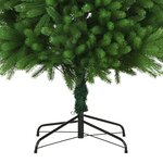 vidaXL Arbre de Noël artificiel pré-éclairé et boules 240 cm vert