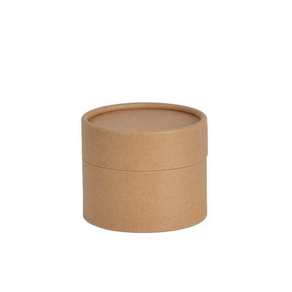 Lot de 50 boîtes cylindriques kraft 8.2 x 6.2 cm