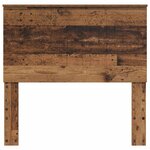 vidaXL Tête de lit Bois Ancien 100 cm Bois d'ingénierie