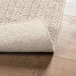 vidaXL Tapis ZIZUR crème 80x150 cm aspect de jute intérieur extérieur